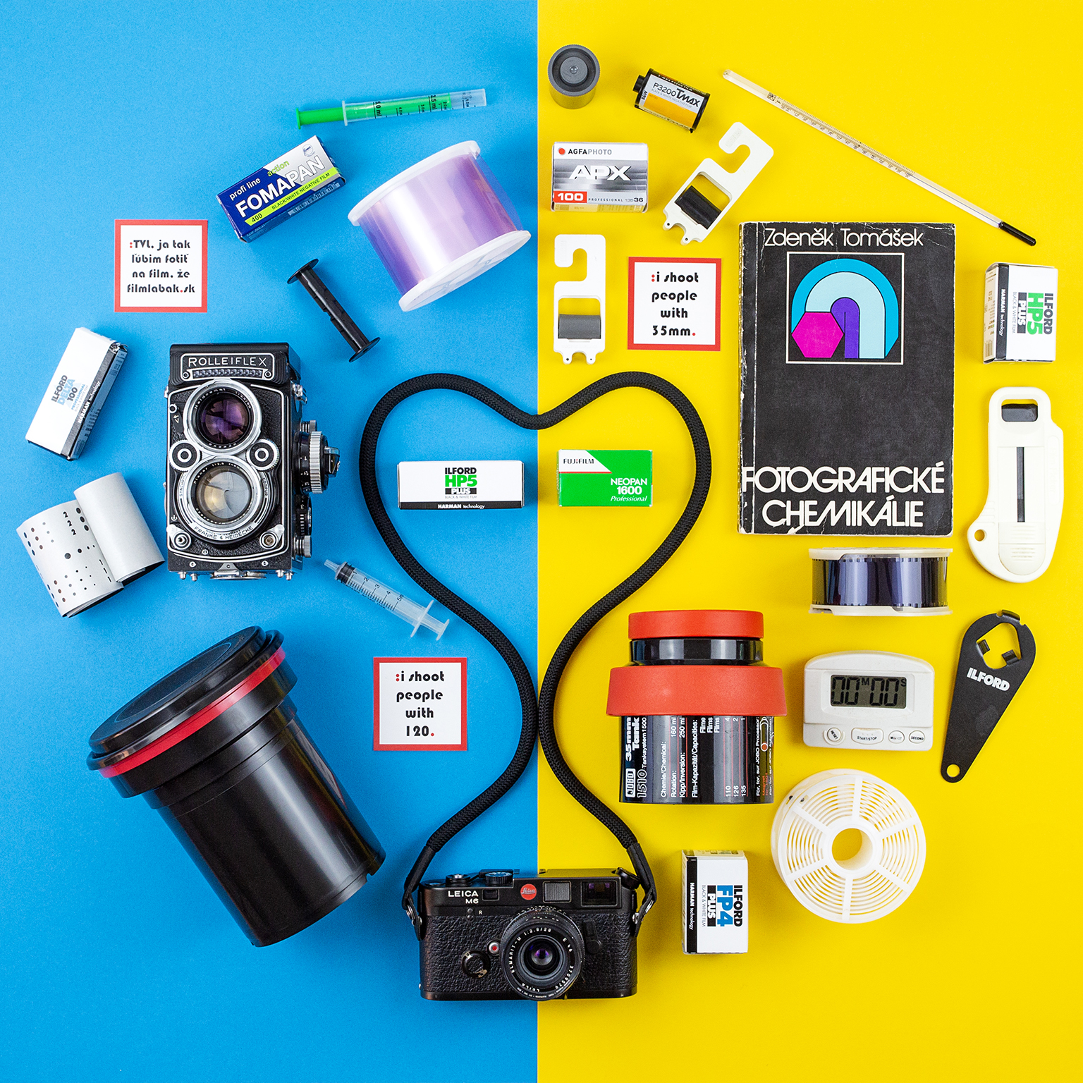 Workshop individuálny - vyvolanie čiernobieleho filmu od A po Z.