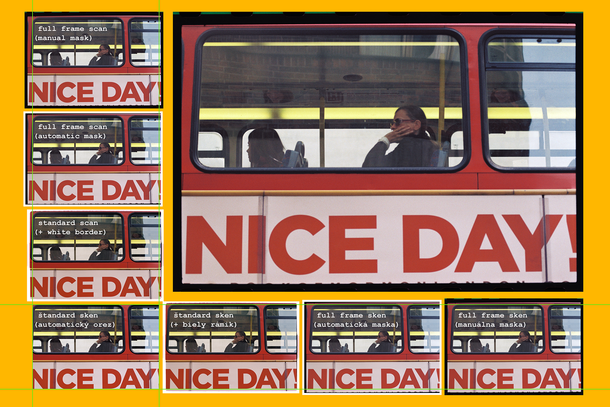 Vyvolanie a skenovanie motion picture filmu (ECN2 CP)