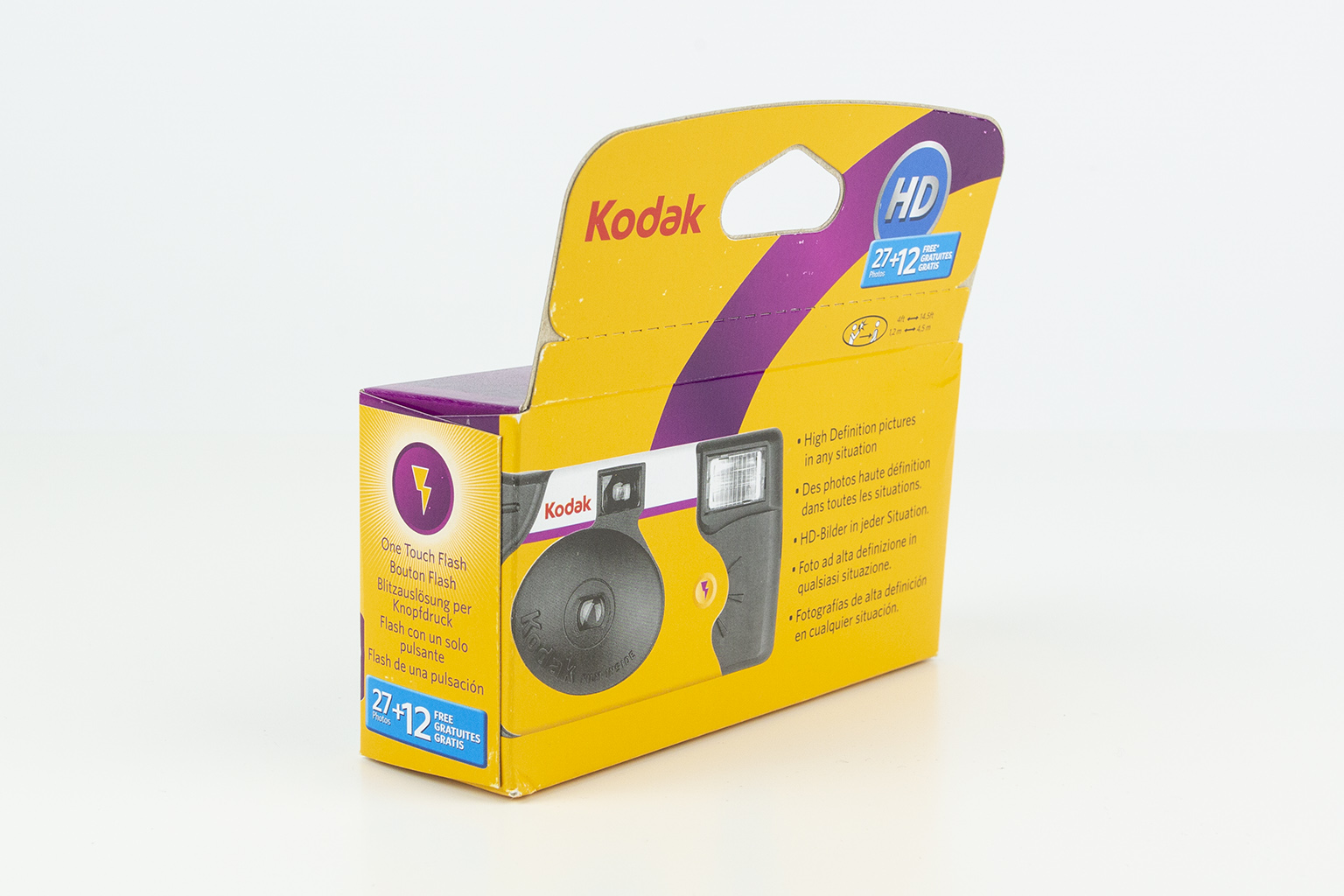 Fotoaparát Kodak Power Flash 800 jednorazový 35mm fotoaparát 135/39