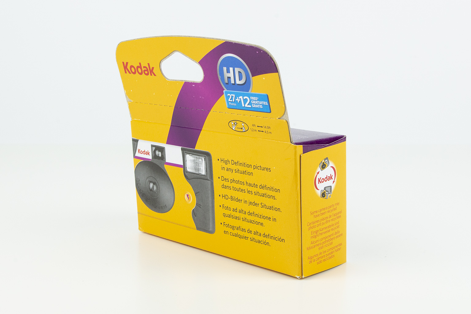 Fotoaparát Kodak Power Flash 800 jednorazový 35mm fotoaparát 135/39